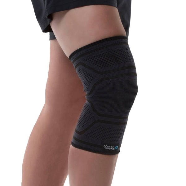 Copper Fit Ice Menthol Infused Compression Knee Sleeve, S/M, L/XL