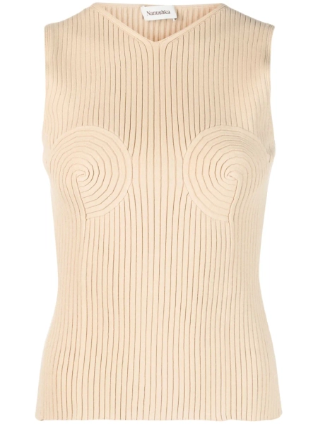 Nanushka haut à design bustier | M