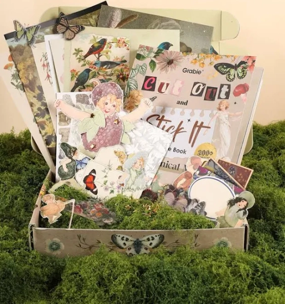 Grabie The Botanical Muse-Themed Grabie Scrapbook Club Box