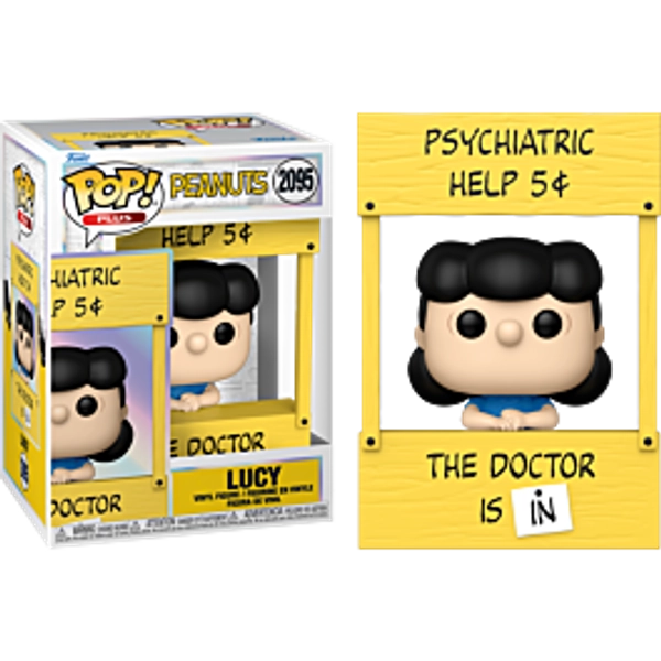 Peanuts - Lucy (Psychiatric Booth) Pop! Plus Vinyl Figure