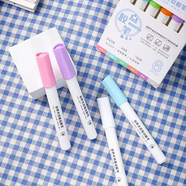 Fast Dry Glue Stick Color Jelly Solid Pen Shape Large Capacity Children Diy Journal Notebook Tool Student Office Cute Stationery - AliExpress 21