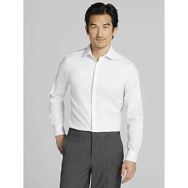 Calvin Klein Men's Wrinkle-Free Slim Fit Dress Shirt