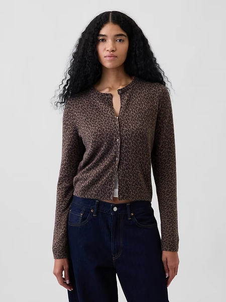 CashSoft Crop Cardigan