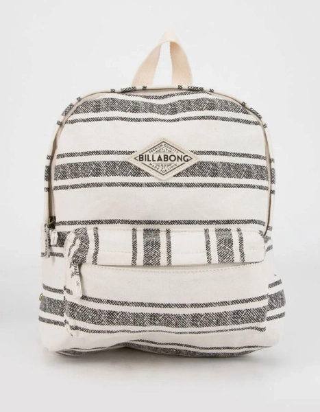 BILLABONG Mini Mama Stripe Backpack - BLACK/WHITE