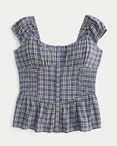 Sweetheart Peplum Top