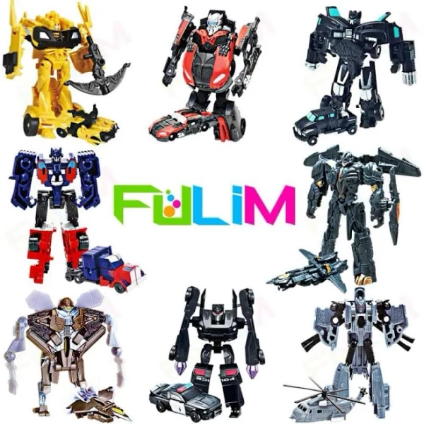 YSTEN Car Robot Toys 8 Pcs