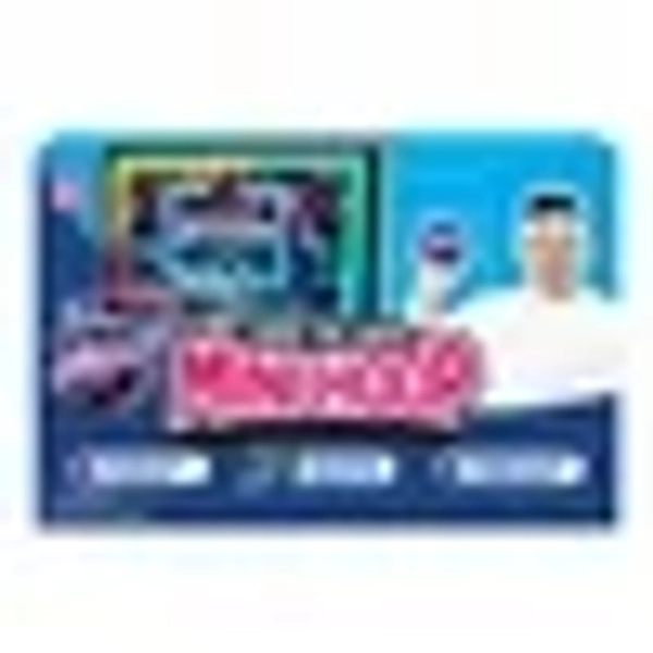 BucketSquad Jesser Hoop, Electronic over the Door Mini Digital Basketball Hoop Set with LED Lights