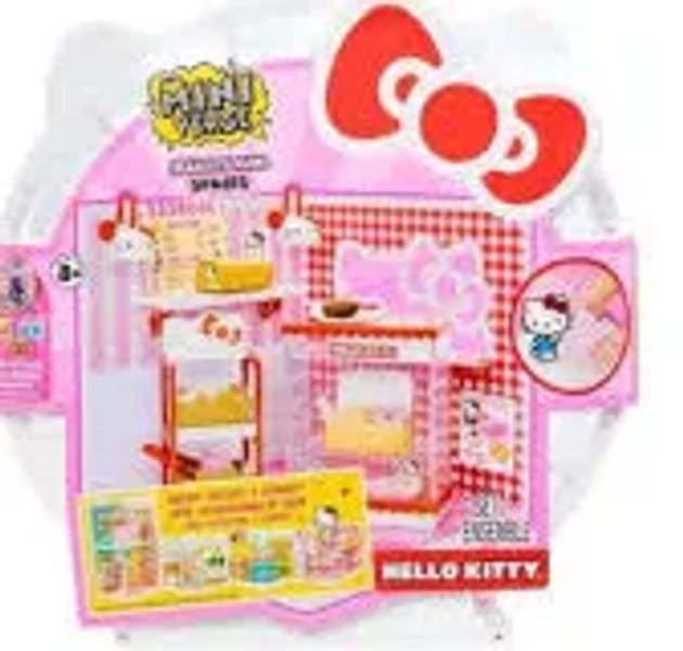 MGA's Miniverse Make It Mini Spaces Hello Kitty Building Set
