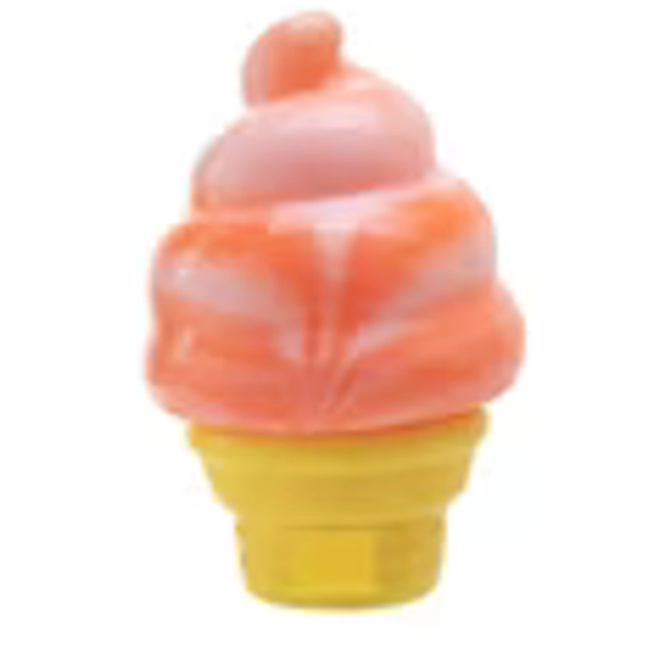 Ice Cream Squishy Toys Mini Food Squishies Toys,Soft Kawaii Ice Cream Popsicles Squeeze Stress Relief Sensory Toys, Slow-Rising Squishies Fidget Toys for Party Favors Orange