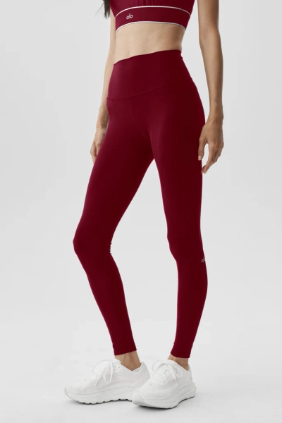 ALO Softsculpt High-Waist Legging - Summer Romance Red