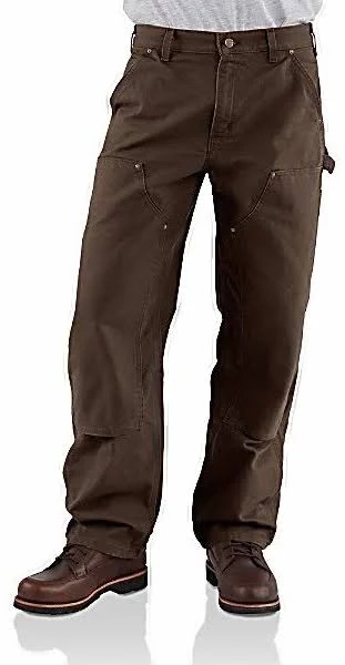 Carhartt Men's Washed Duck Double-Front Work Dungaree