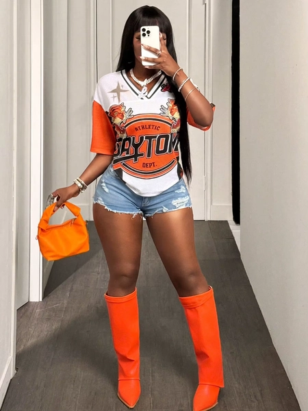 New Women's Y2K Cool Spicy Girl Top With Tiger Print Oversized Breathable And Comfortable Tee Summer Fashion Casual Sportswear - AliExpress 200000345