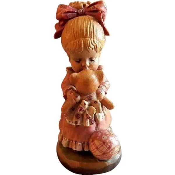 Anri of Italy "Wake Up Kiss" Limited Carving 290/4000 by Sarah Kay