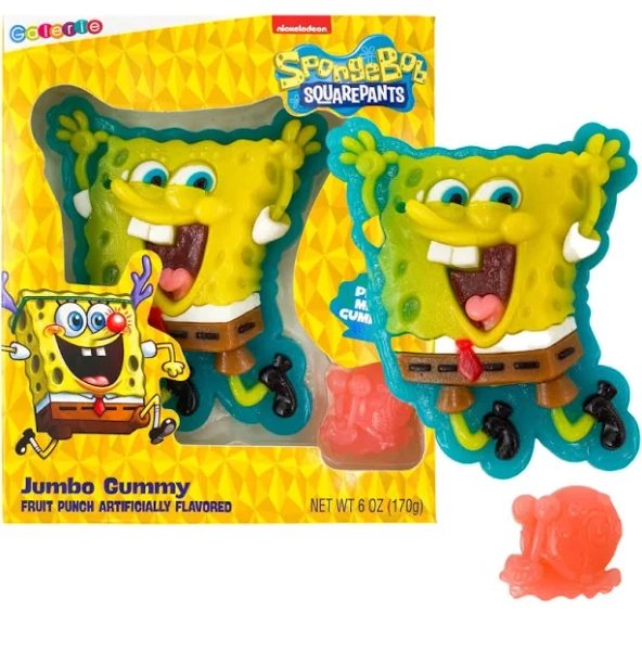 Galerie Spongebob Squarepants Jumbo Gummy Candy