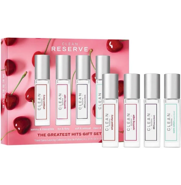 Clean Reserve The Greatest Hits Travel Spray Perfume Gift Set
