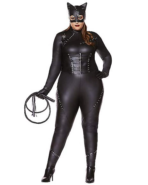 Adult Plus Size Catwoman The Signature Collection Costume - DC Villains