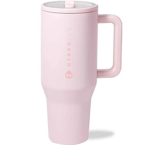 HydroJug Traveler Tumbler 40oz Pink Sand