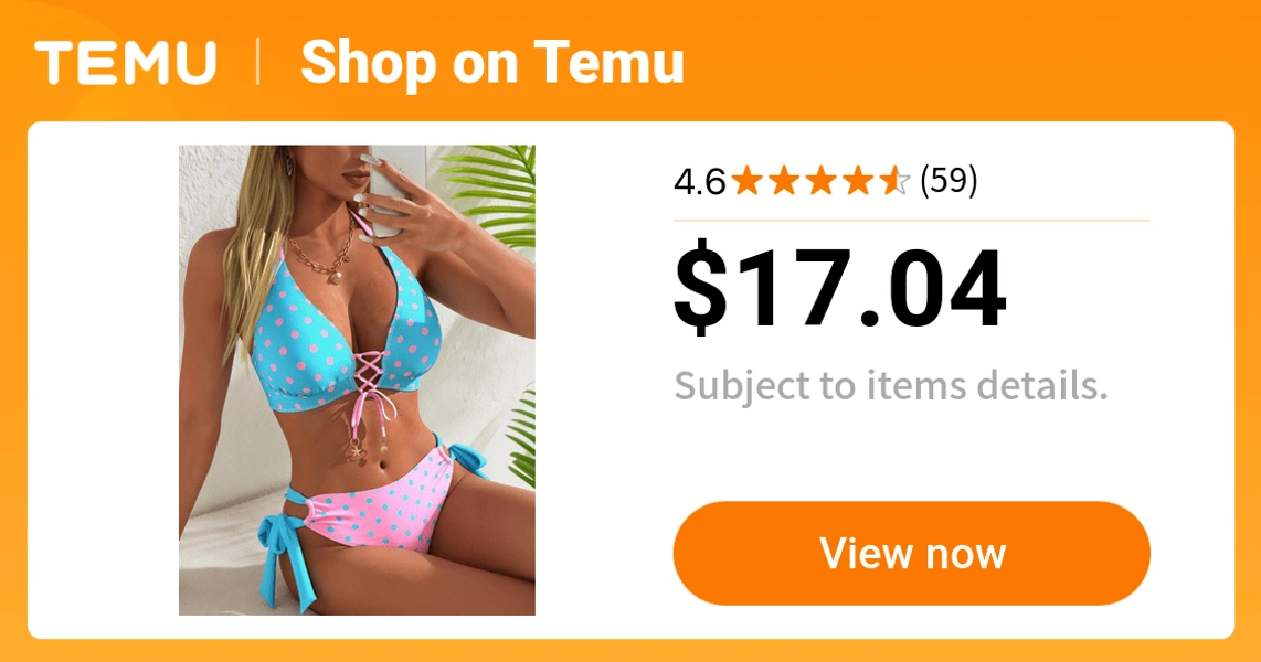 high quality high   womens bikini polka dot color - Temu