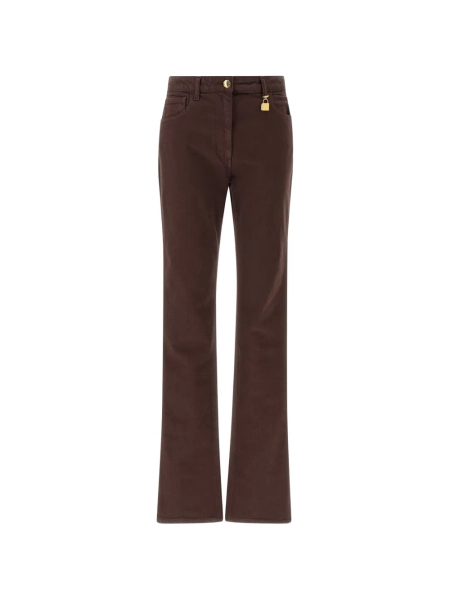 Elisabetta Franchi padlock straight jeans | 26