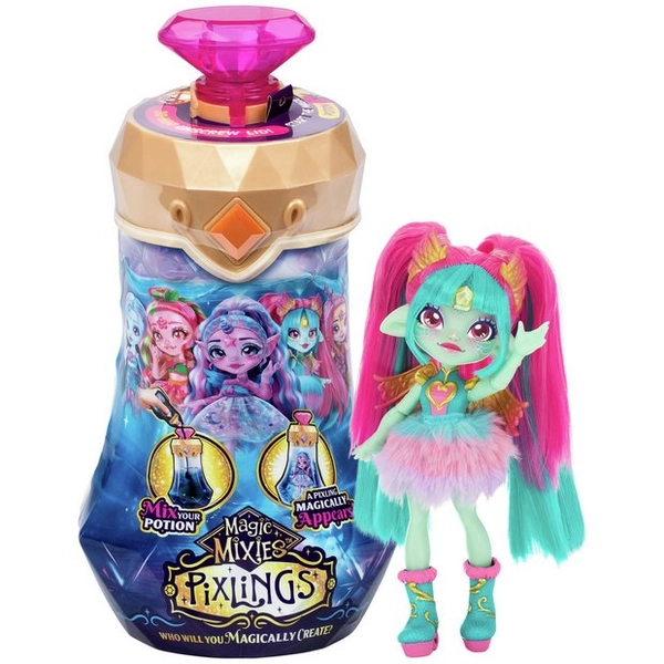 Buy Magic Mixies Pixlings -  Amber The Dragon Pixling - 26cm | Dolls | Argos