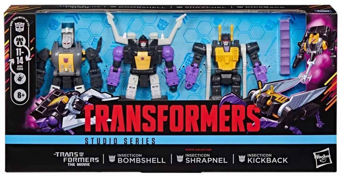Transformers Studio Series 6" Figure Deluxe Exclusive Insecticon 3-Pack In Stock