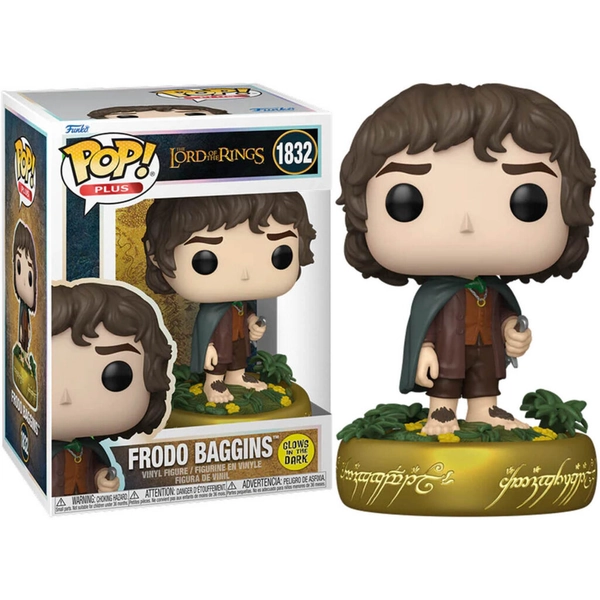 The Lord of the Rings Frodo Baggins GitD Pop! Vinyl Figure Plus | Nexus vefverslun