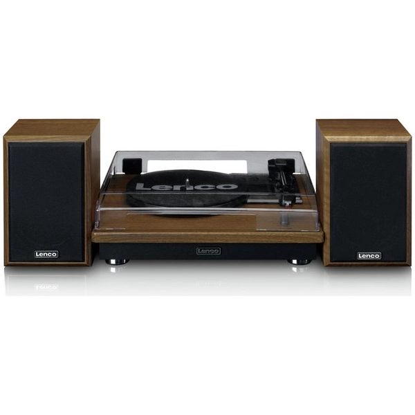 Buy Lenco LS-100WD Belt-Drive Turntable with Bluetooth - Oak | Record players and turntables | Argos