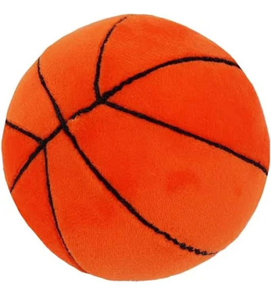 June Garden My First Basketball Plush Baby Squeaky Sensory Toy
