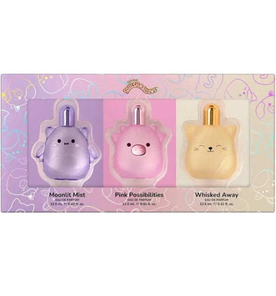 Squishmallows Fragrances 3-Piece Coffret Set