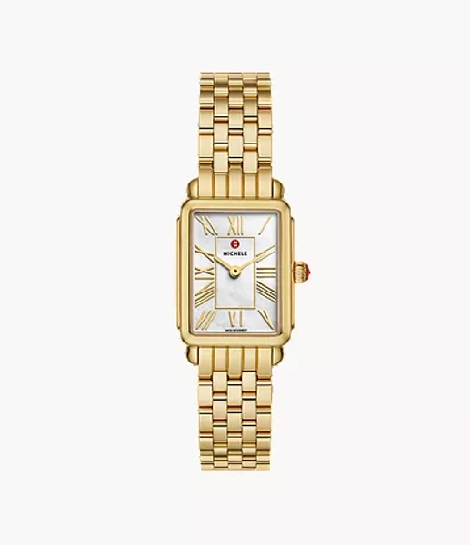 Deco Park 18K Gold-Plated Watch