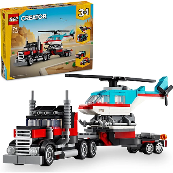 LEGO Creator Blokvogn med helikopter 31146