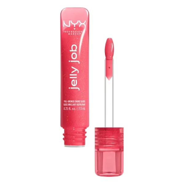 NYX Professional Makeup Jelly Job Peptide Lip Gloss - 08 Jelly Kiss'd - 0.25 fl oz