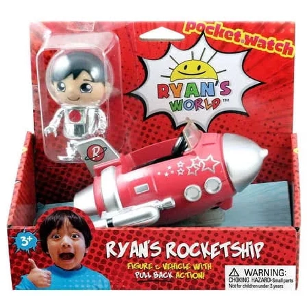 Ryan's World Ryan's Rocket Ship Figure Vehicle