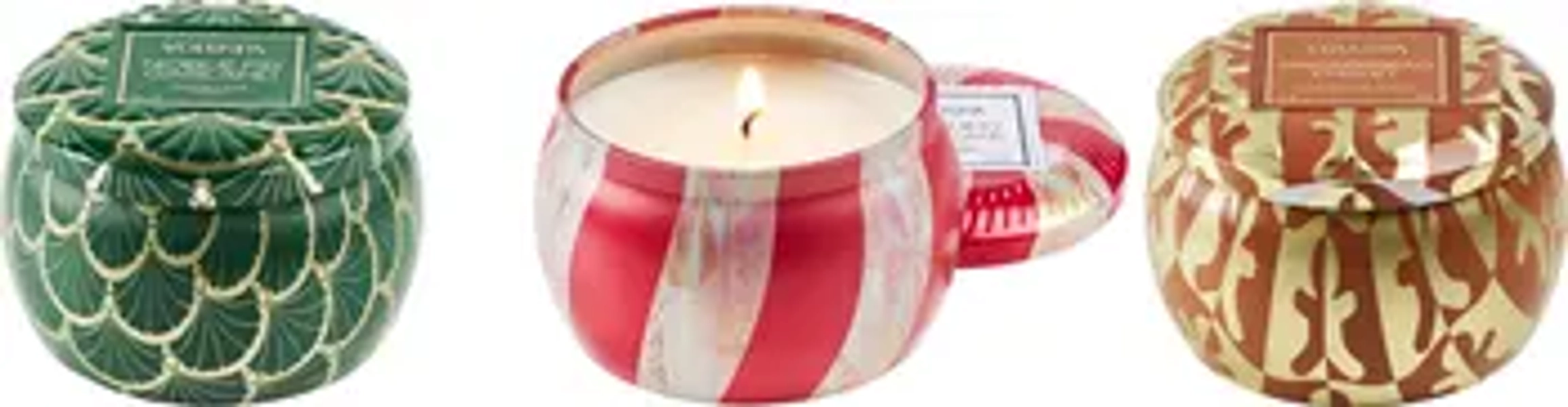 Mini Tin Candle Trio