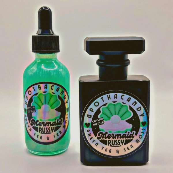 Mermaid Pussy Perfume Mist & Body Oil | Full Moon–Infused | Unisex