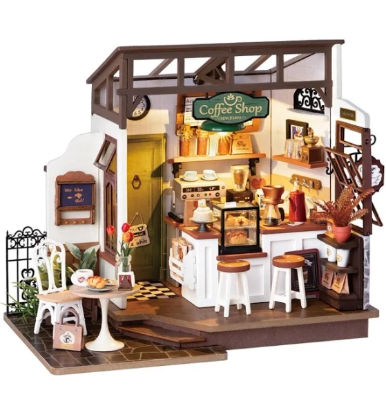 Rolife DIY Miniature House No. 17 Cafe