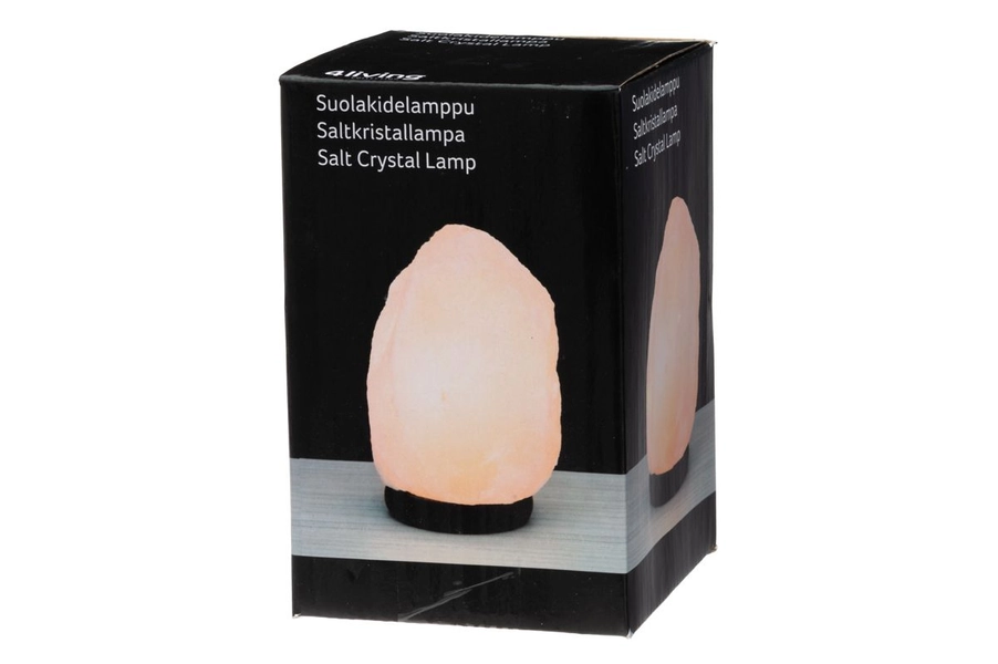 4LIVING PÖYTÄVALAISIN SUOLAKIVI 20 CM