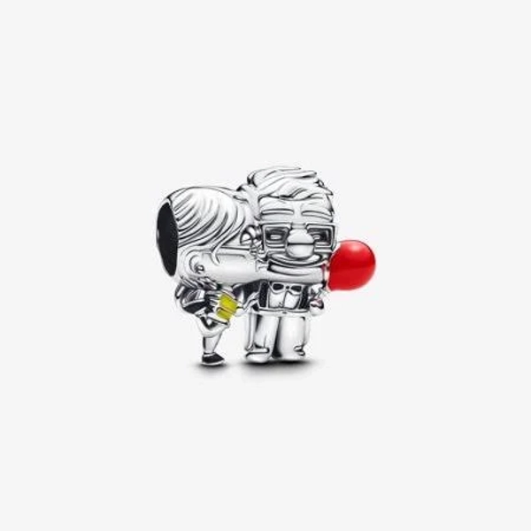 Pandora Disney Pixar Up Carl & Ellie Silver Charm