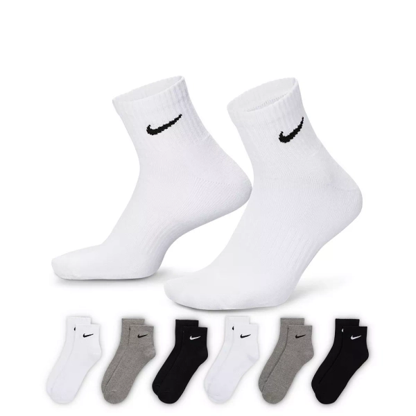 Women's Nike Everyday Cushioned 6-pk. Training Ankle Socks