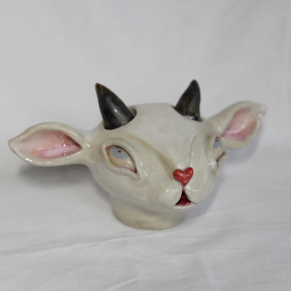 Snowy Beast Backflow Incense Burner