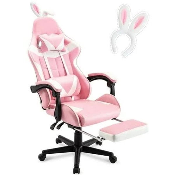 Luxvie Pink Gaming Chair