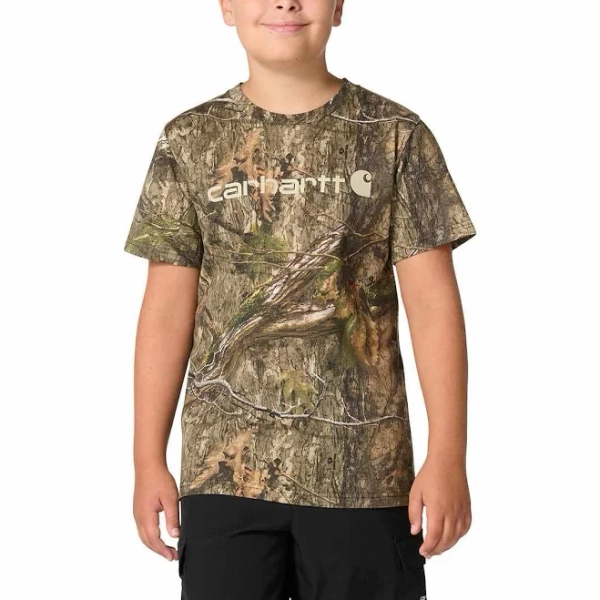 Carhartt Boys' Short-Sleeve Camo T-Shirt