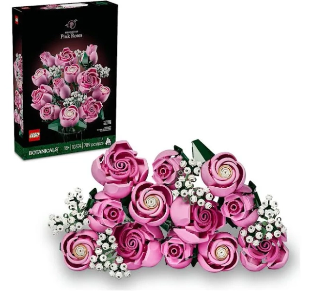 LEGO Botanicals Bouquet of Pink Roses