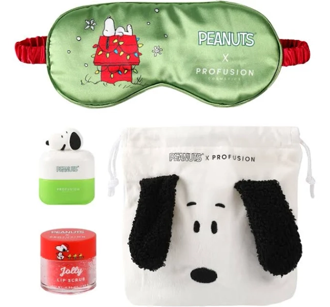 Profusion Cosmetics Peanuts Holiday | And To All A Goodnight Set