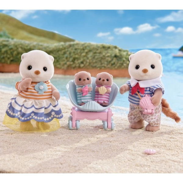Sea Otter Family