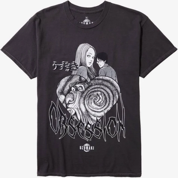 Junji Ito Uzumaki Obsession Graphic T-Shirt