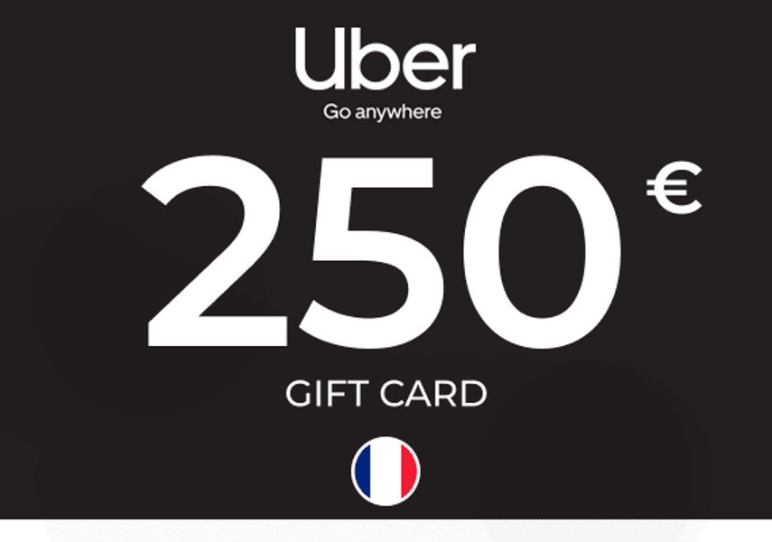 Uber Gift Card 250 EUR Key - FRANCE