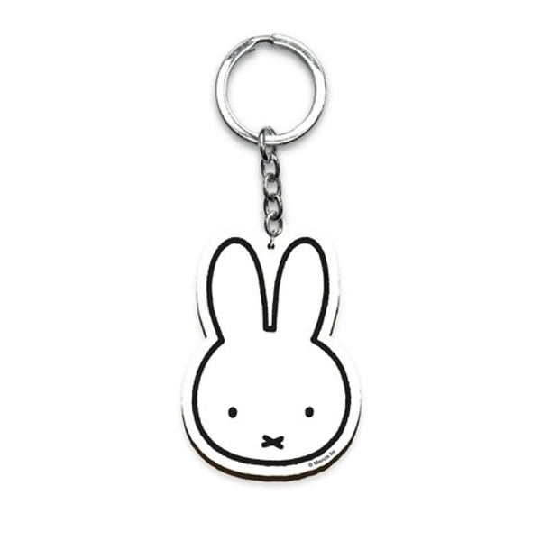 wooden keychain miffy snoot | only at miffytown
