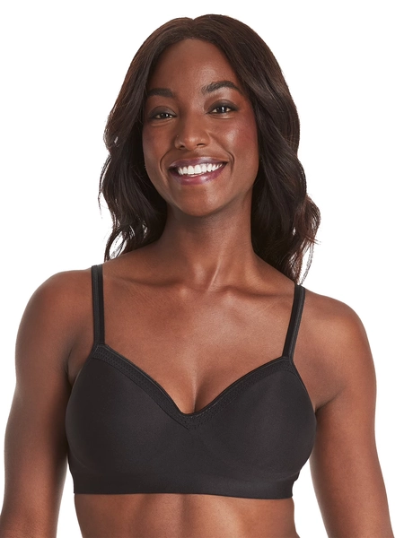 Hanes Womens Wireless Bra, Smooth Comfort Full Coverage Bra, Foam Cups, Convertible Bra Straps, Sizes S-L+ - Walmart.com