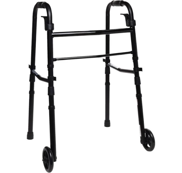 Equate Folding Walker with Wheels